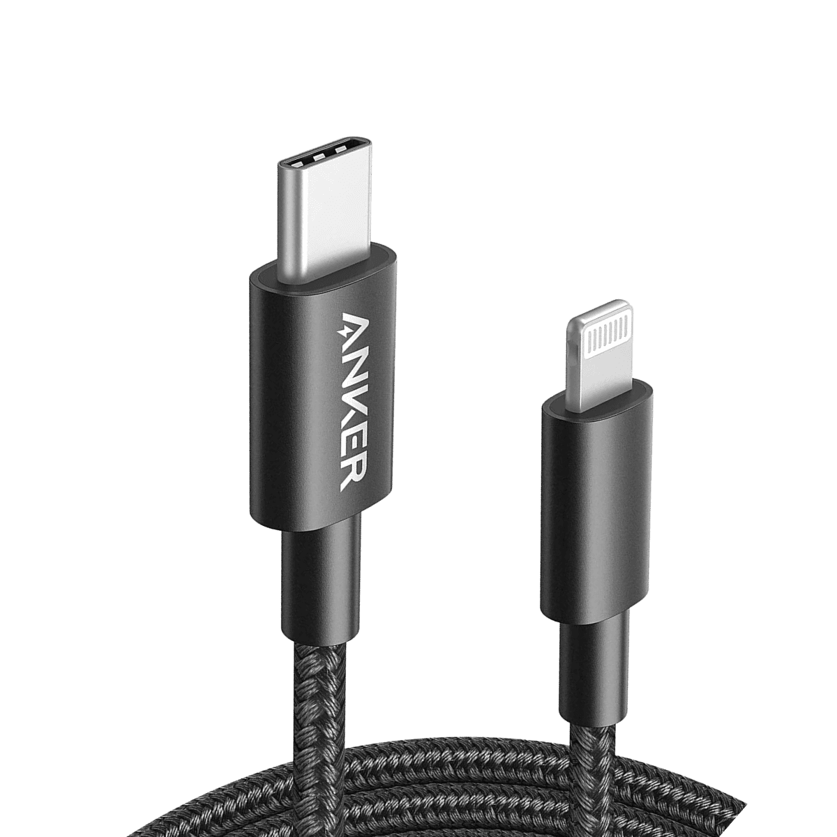 Anker <b>331</b> USB-C to Lightning Cable (6 / 10ft Nylon)