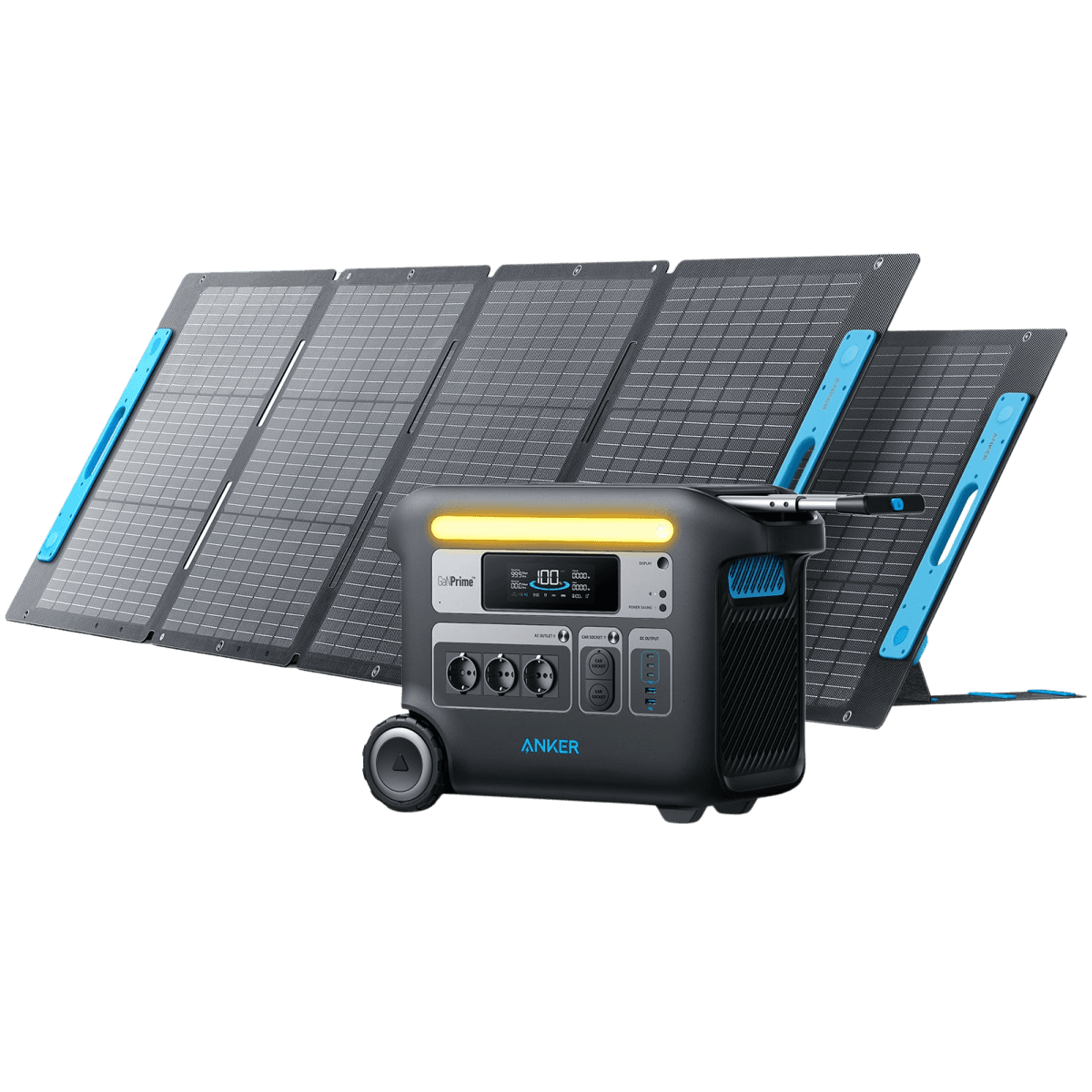 Anker Solargenerator <b>767</b> (PowerHouse 2048 Wh mit 2*200 W Solarpanel)