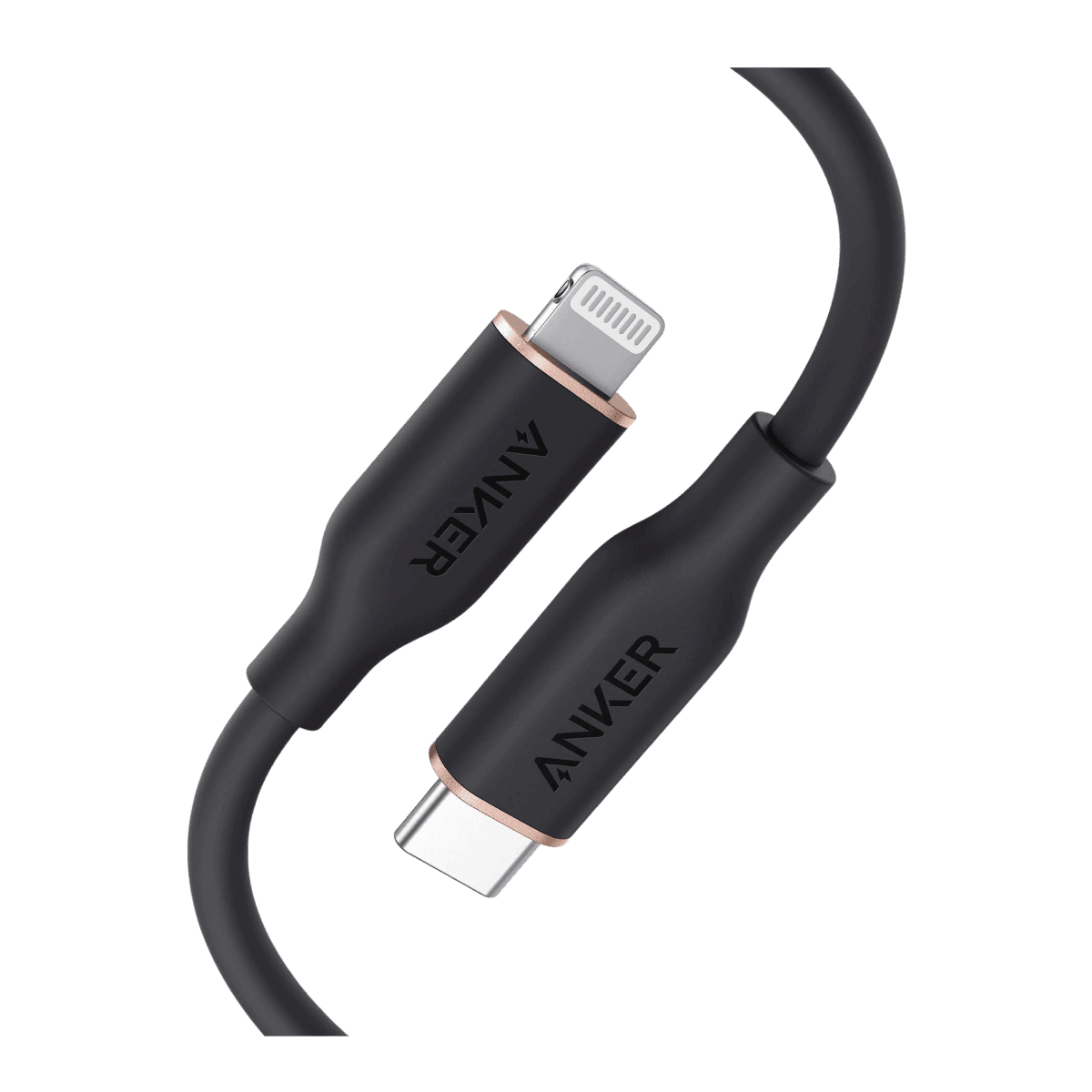 Anker <b>641</b> USB-C to Lightning Cable (Flow, 6ft Silicone)