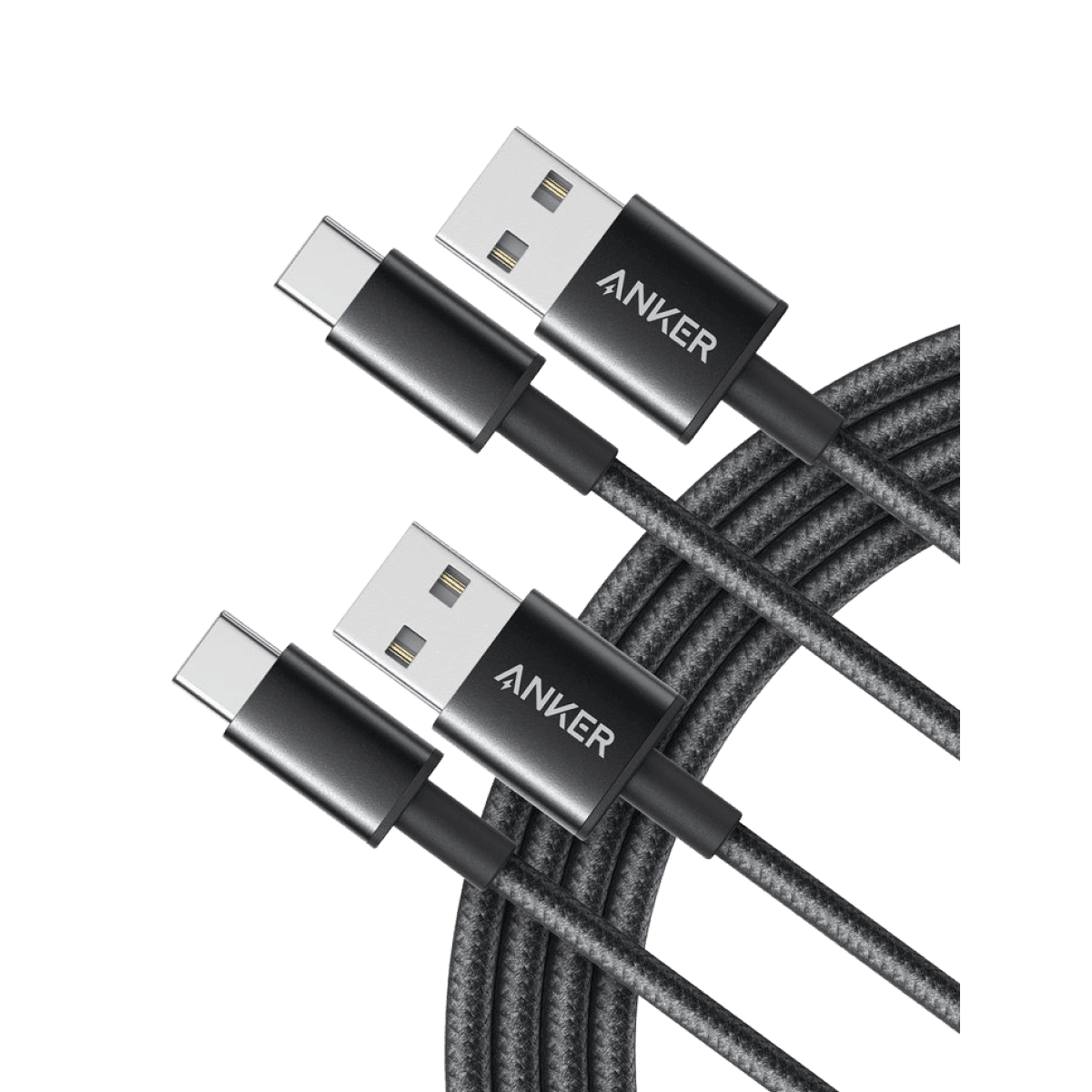 Premium Double-Braided Nylon USB-C to USB-A Cable