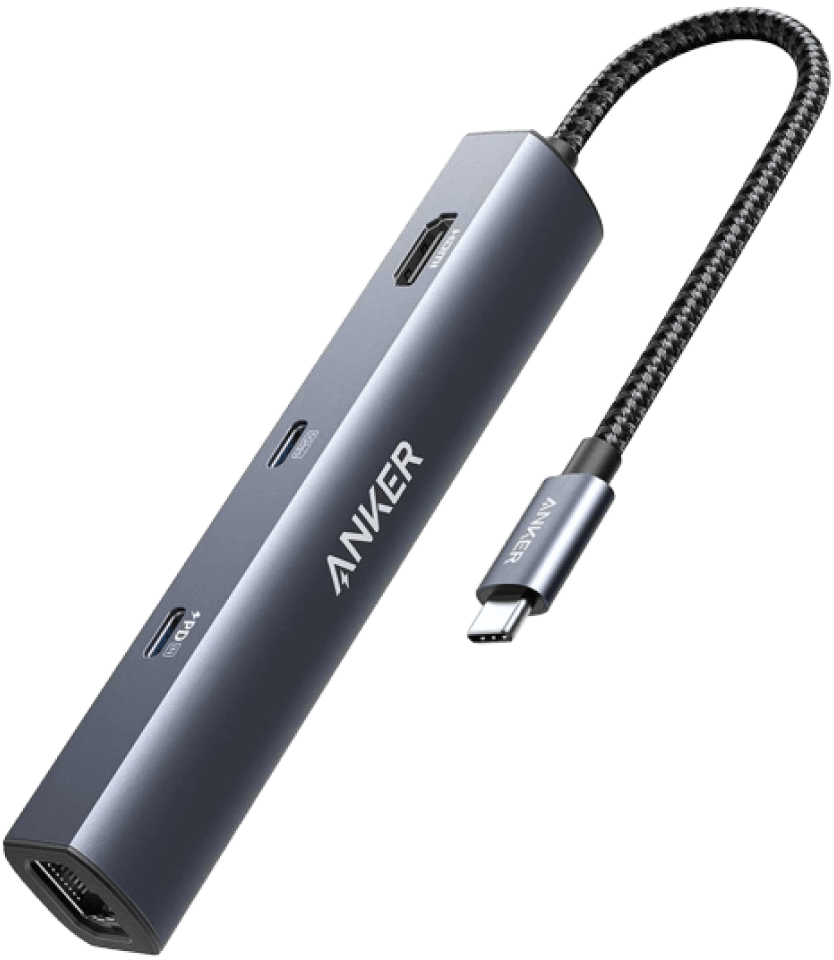 Anker <b>543</b> USB-C Hub (6-in-1, Slim)