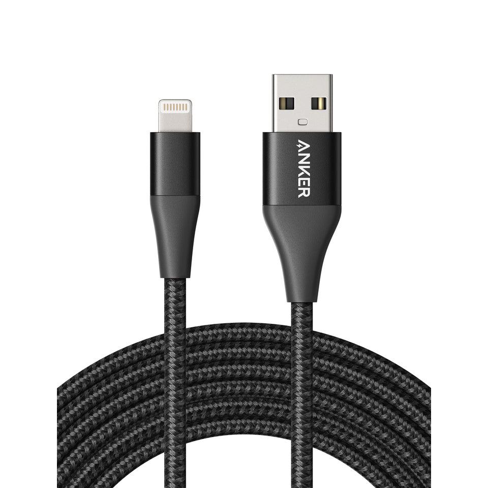 Anker <b>551</b> USB-A to Lightning Cable (1ft / 3ft / 6ft / 10ft)