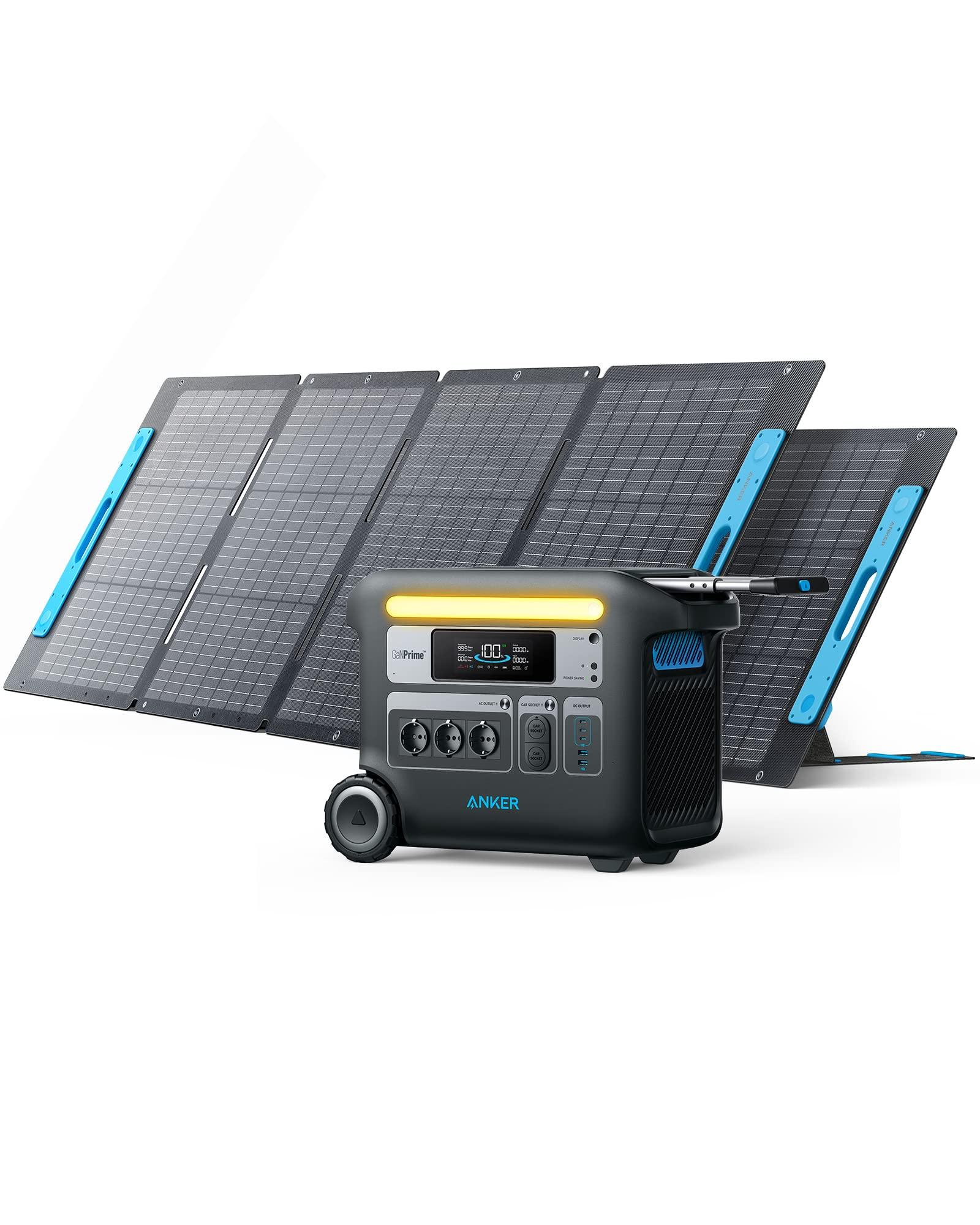 Anker Solar Generator <b>767</b> (PowerHouse 2048Wh with 2*200W Solar Panels)