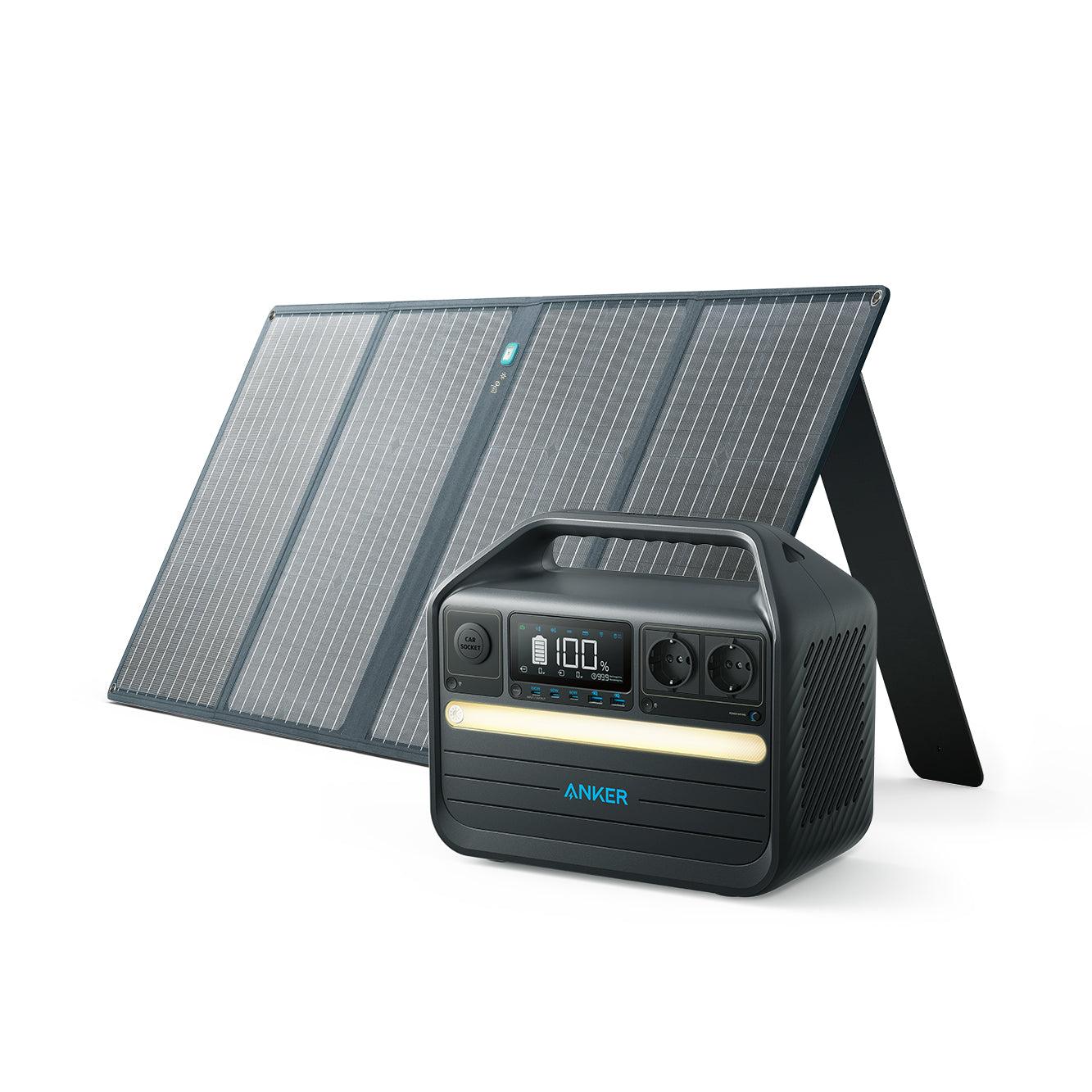 Anker <b>555</b> Powerstation 1024 Wh avec 1 panneau solaire de 100 W